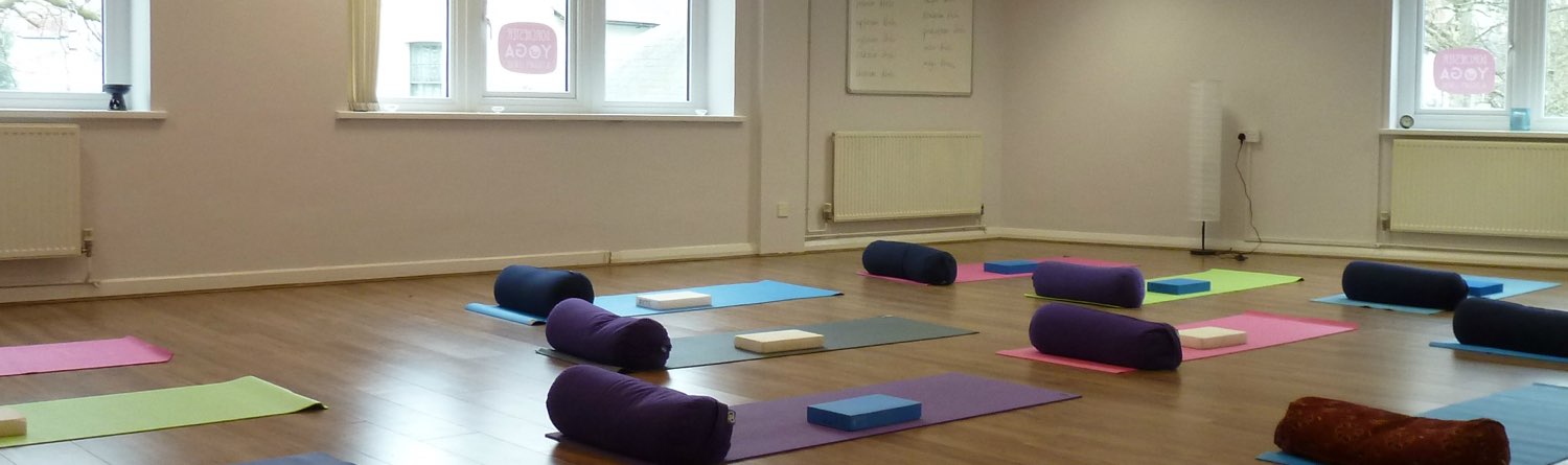 empty yoga studio