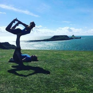 yoga by the sea in cornwall